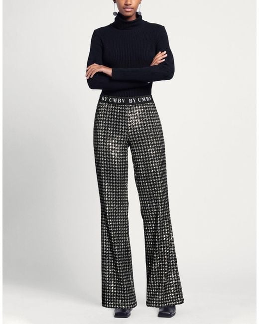 Cambio Gray Pants Polyester, Modal, Polyamide, Elastane