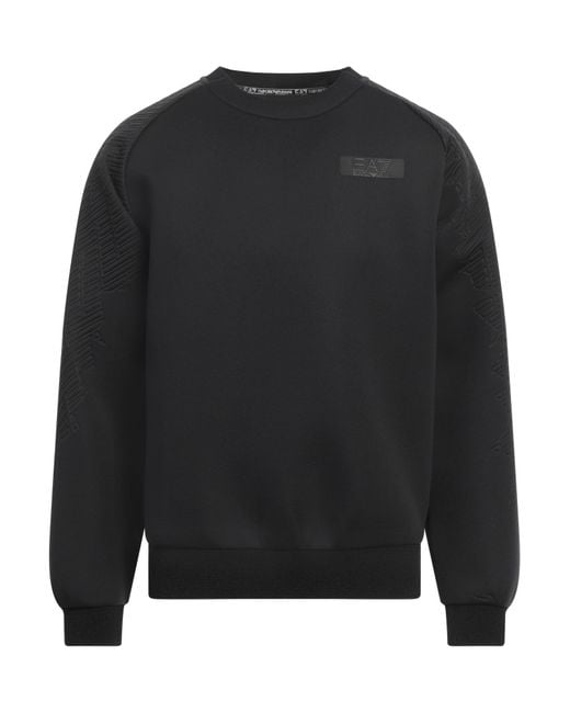 Sudadera EA7 de hombre de color Black