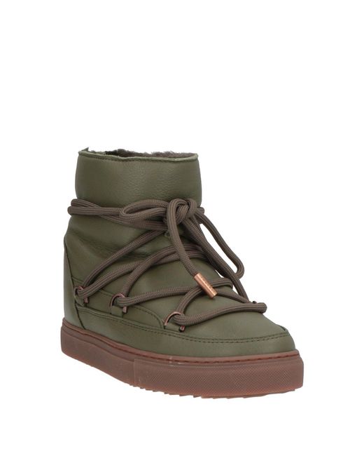 Inuikii Green Ankle Boots