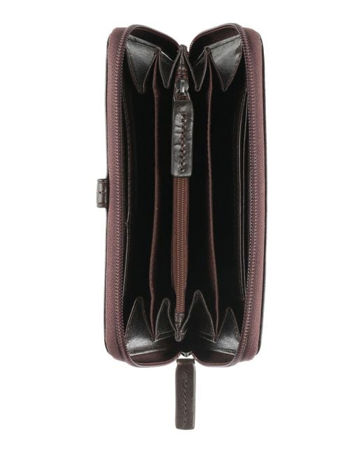 The Bridge Black Wallet Leather
