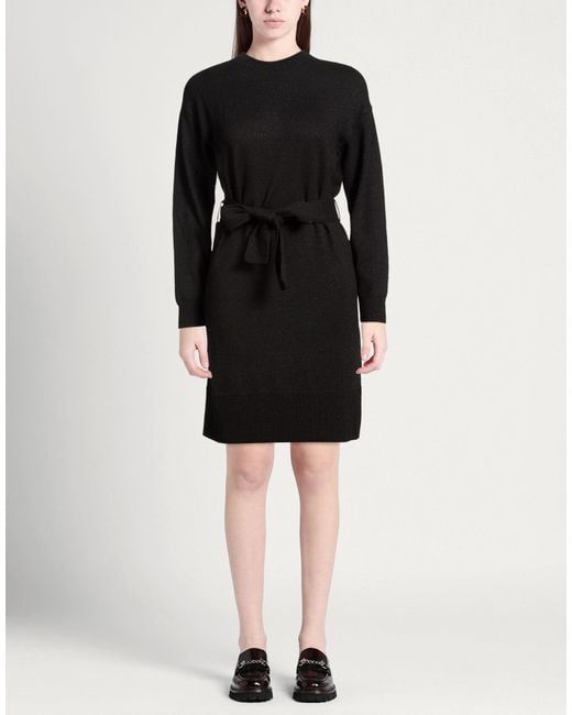 ARMANI EXCHANGE Black Mini Dress