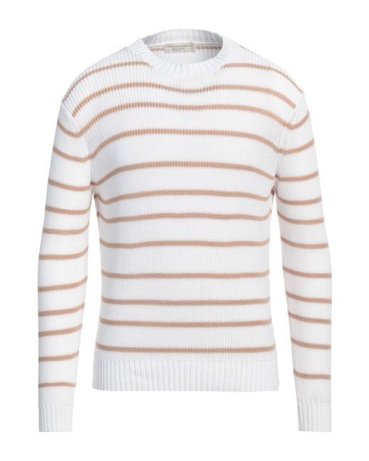 FILIPPO DE LAURENTIIS Pullover in White für Herren