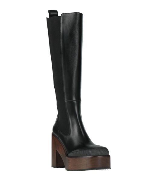 Bally Black Boot Calfskin
