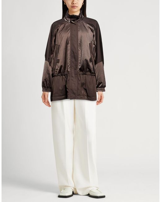 Alysi Brown Chocolat Dark Jacket Polyamide, Polyester