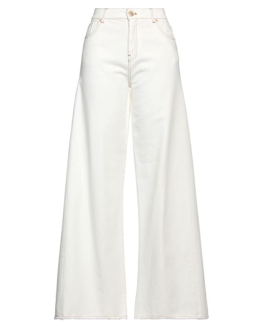 Pantaloni Jeans di L'Autre Chose in White