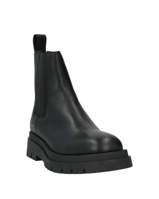 COPENHAGEN Black Ankle Boots