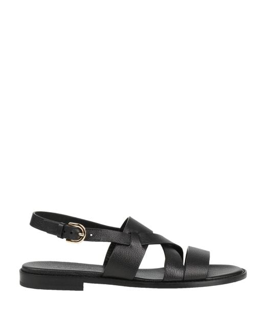 Doucal's Black Sandals