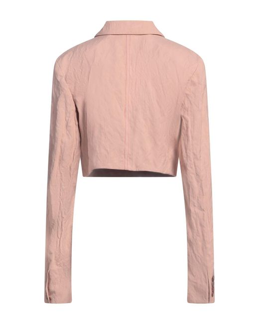 Blazer Acne en coloris Pink