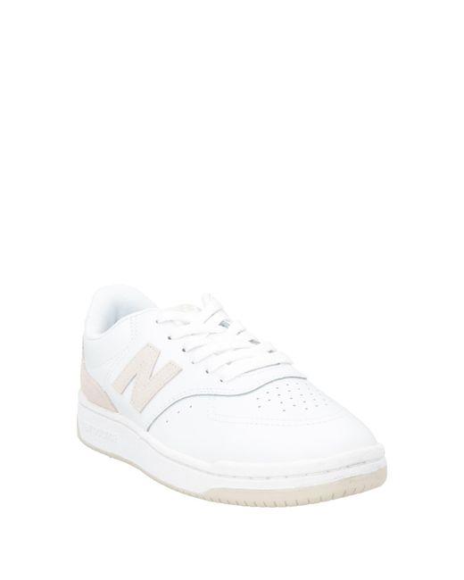 New Balance White Trainers for men
