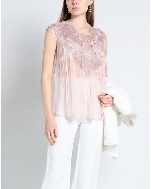 Alberta Ferretti Pink Top