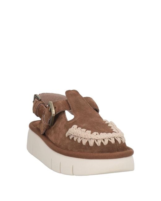 Mou Brown Pumps