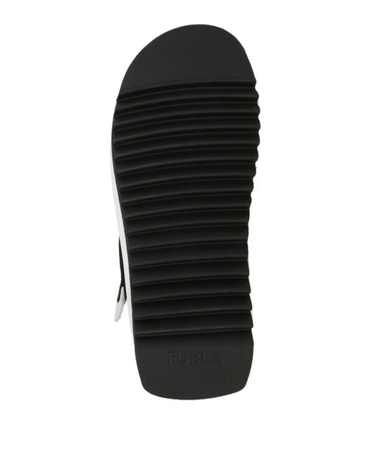 Furla Black Sandals