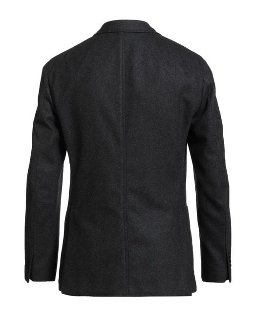 Boglioli Black Blazer for men