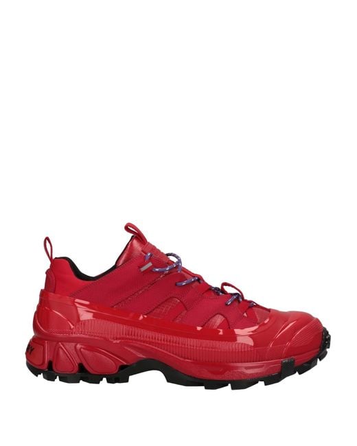 Burberry Red Sneakers for men