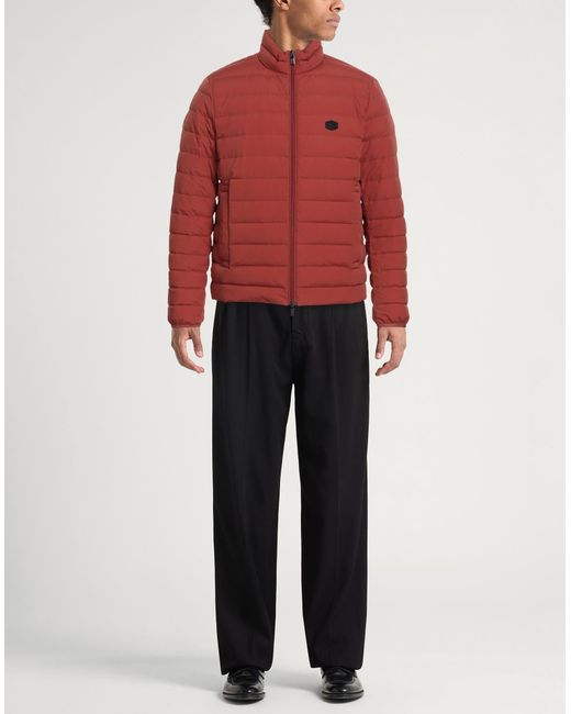 Emporio Armani Red Puffer for men