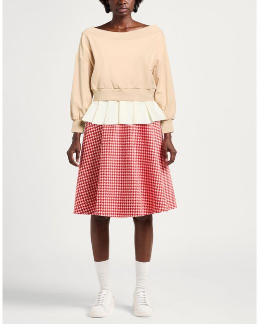 Twinset Natural Sweatshirt