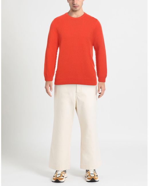 Blauer Pullover in Red für Herren