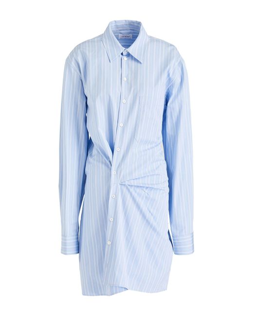 Off-White c/o Virgil Abloh Blue Mini Dress