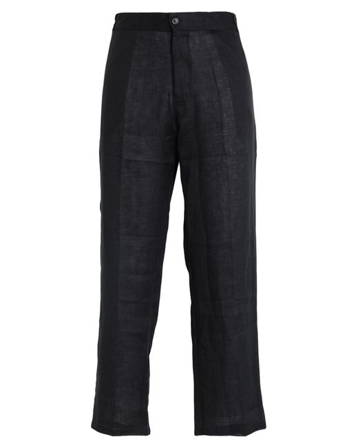 Franzese Collection Blue Pants Linen for men