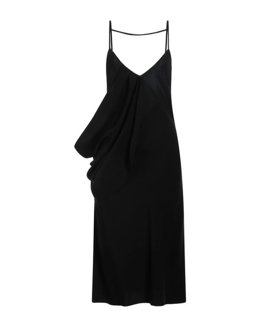 Annarita N. Black Midi Dress
