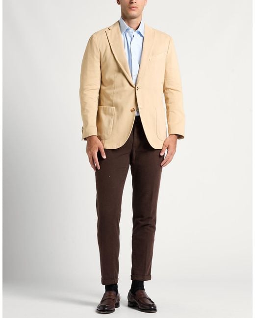 Boglioli Natural Blazers for men
