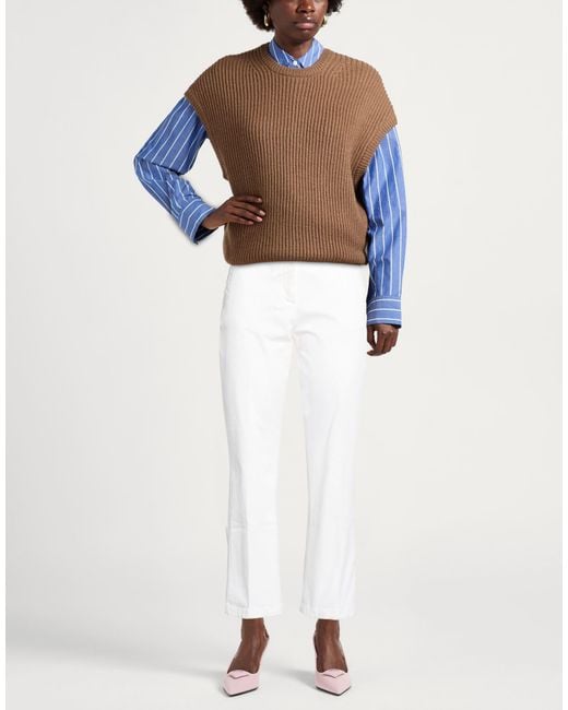 Department 5 White Trouser