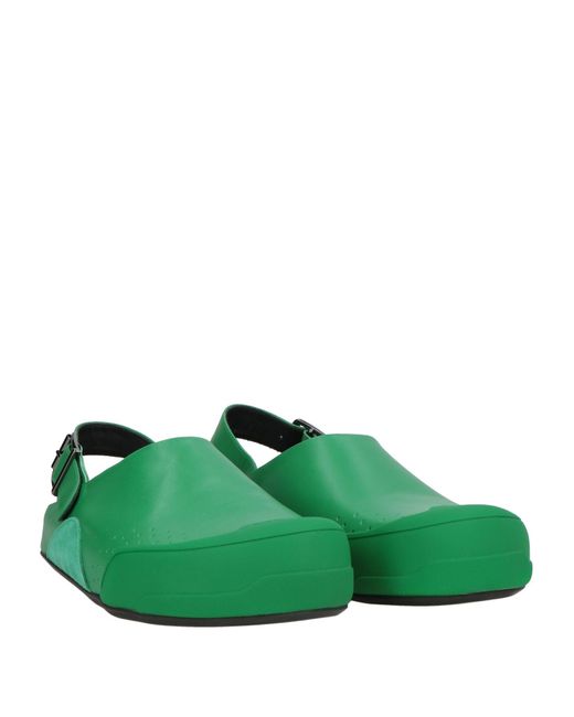 Marni Green Mules & Clogs for men