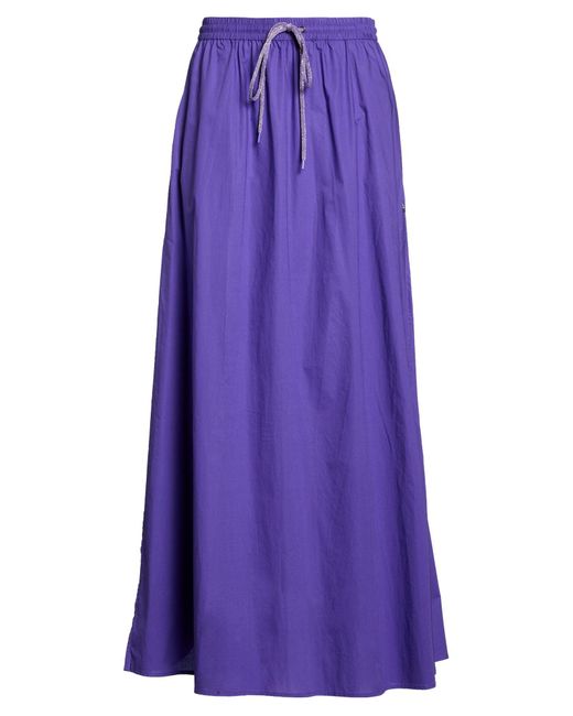 Twinset Purple Maxi Skirts