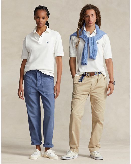 Polo Ralph Lauren White Polo Shirt for men
