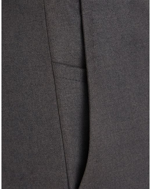Hanita Gray Pants Polyester, Viscose, Elastane