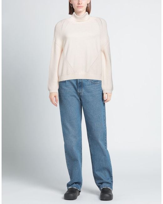 Patrizia Pepe White Turtleneck