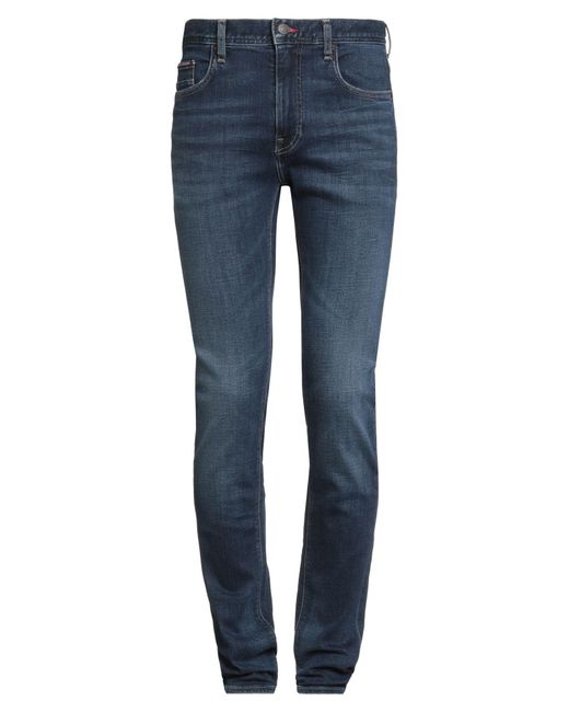 Tommy Hilfiger Blue Jeans Cotton, Re-Used Cotton, Elastomultiester, Elastane for men