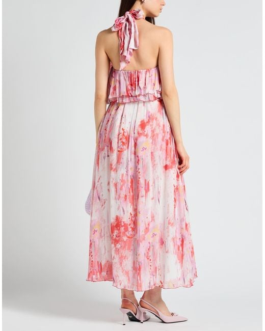 MSGM Pink Maxi Dress