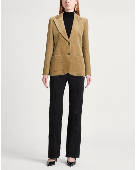 Paul & Joe Natural Camel Blazer Cotton