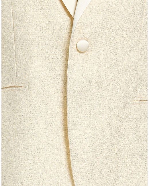 Lardini Natural Blazer Wool, Polyamide, Polyester for men