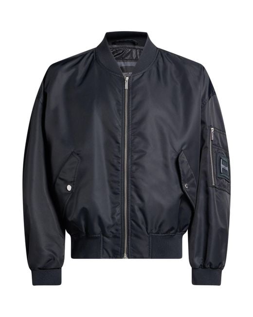 Hogan Blue Jacket Polyamide for men