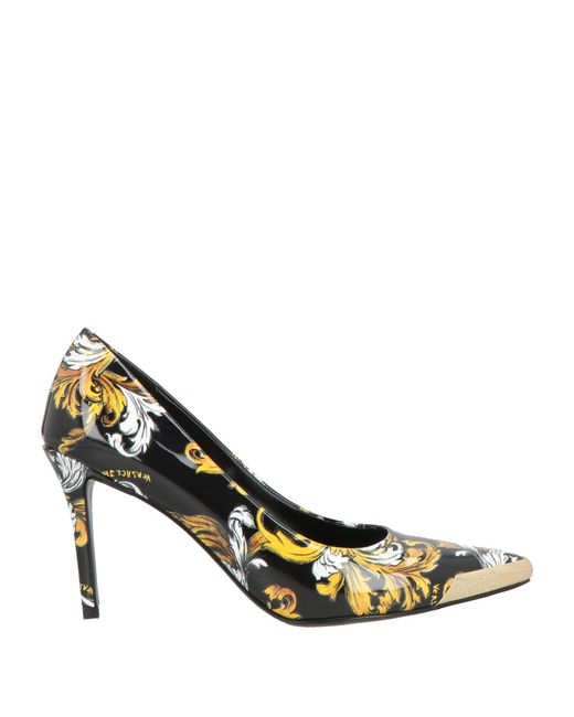 Versace Jeans Couture Metallic Pumps