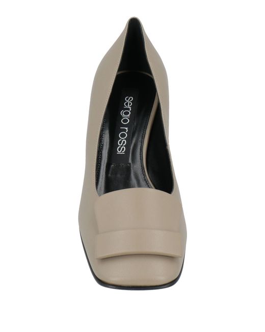 Sergio Rossi Gray Pumps