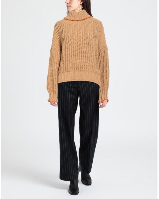MÊME ROAD Natural Turtleneck