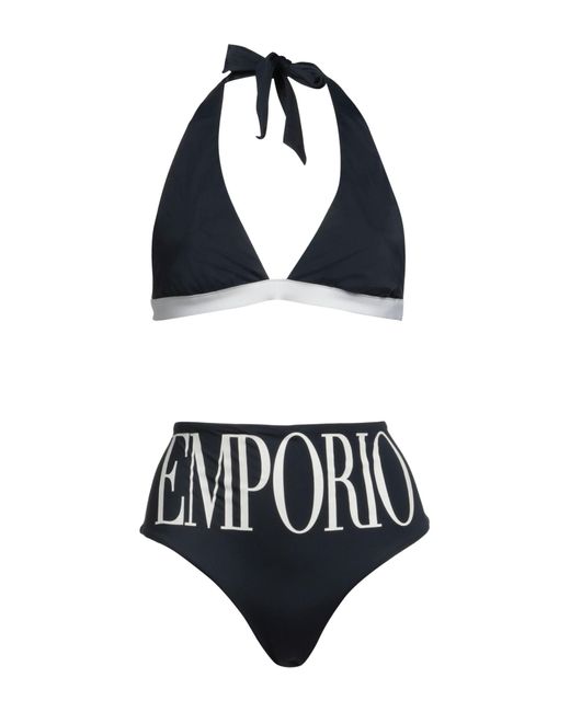 Emporio Armani Blue Bikini