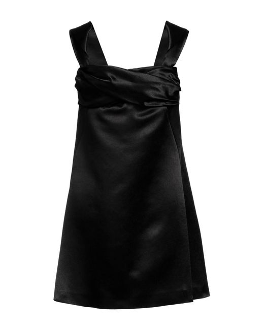Jil Sander Black Mini-Kleid