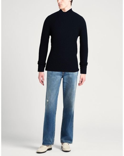 Giorgio Armani Blue Turtleneck for men