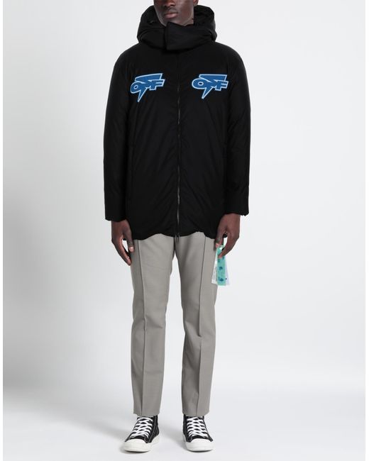 Off-White c/o Virgil Abloh Black Puffer for men