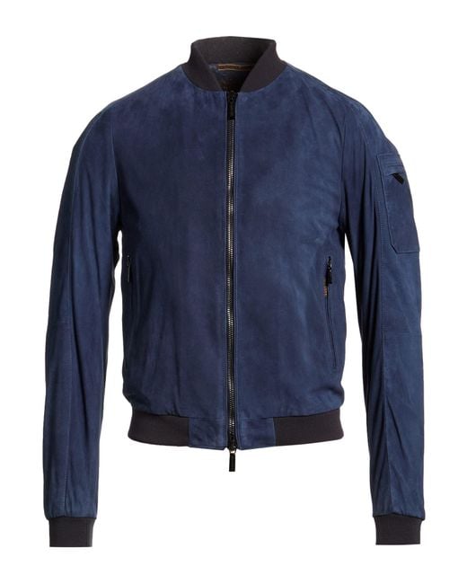 Moorer Blue Jacket for men