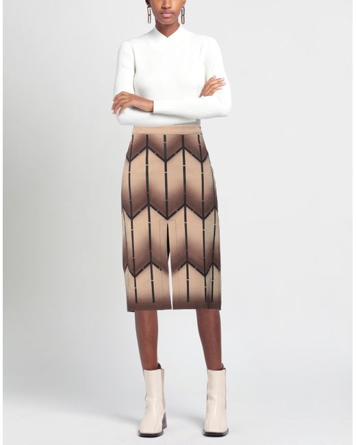 Aviu Multicolor Midi Skirt