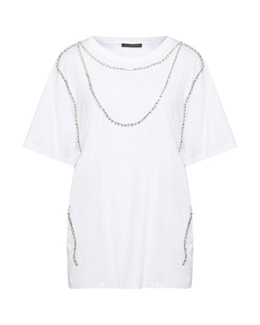Marina Rinaldi White T-Shirt
