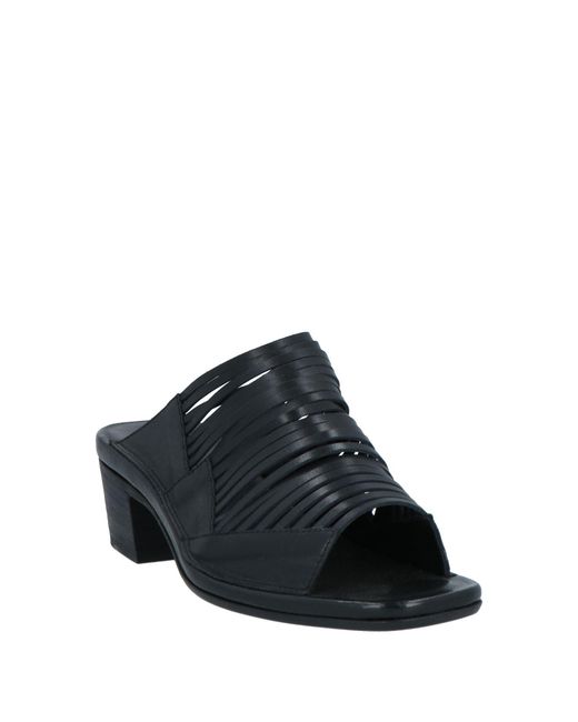 Pantanetti Black Sandals