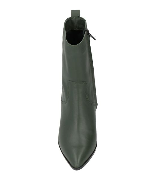 Bruno Premi Green Ankle Boots Leather