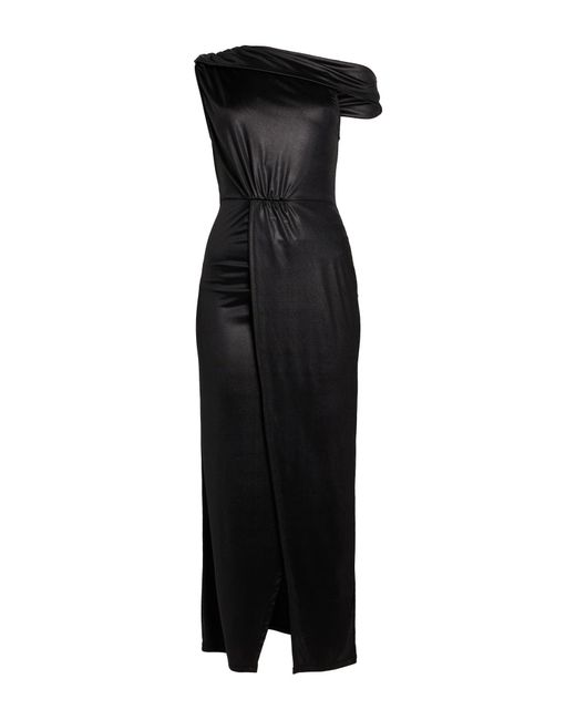 ViCOLO Black Maxi Dress Polyester, Elastane