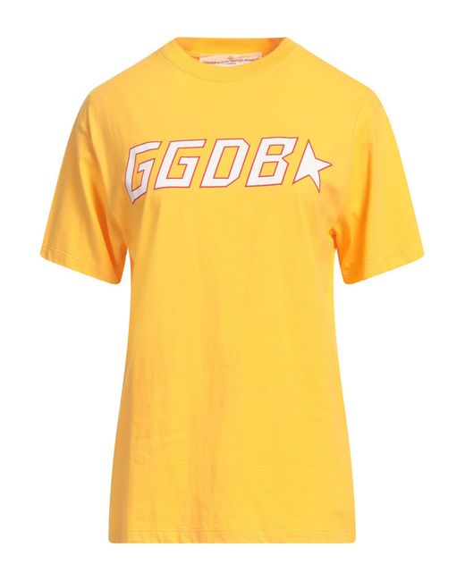Golden Goose Deluxe Brand Yellow T-shirt
